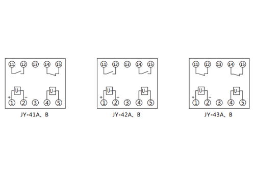 jy 43a電壓繼電器產(chǎn)品圖片及技術(shù)參數(shù) 上海上繼科技